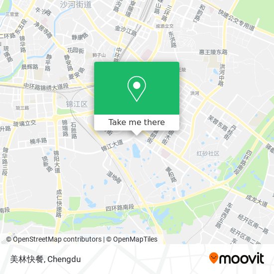 美林快餐 map