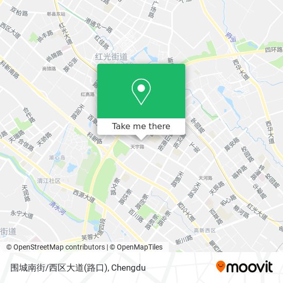 围城南街/西区大道(路口) map