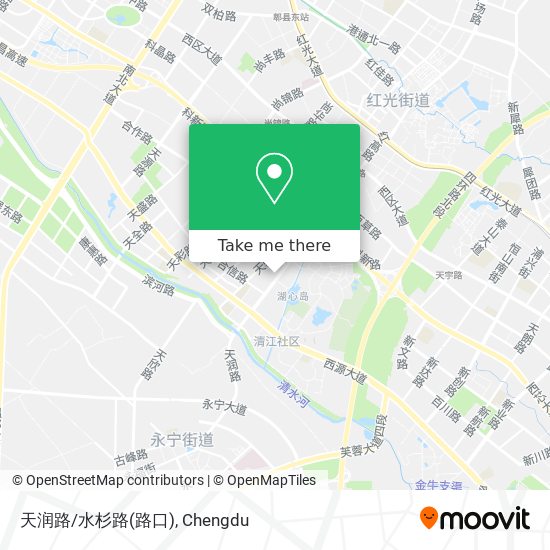 天润路/水杉路(路口) map