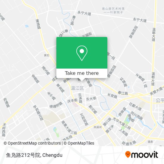 鱼凫路212号院 map