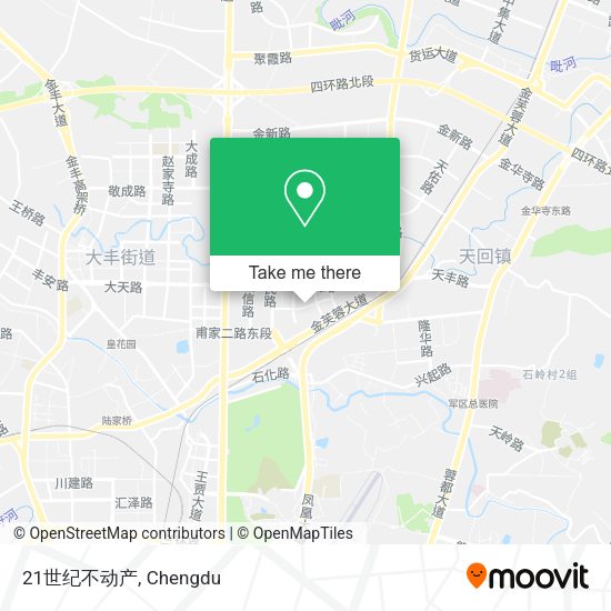 21世纪不动产 map