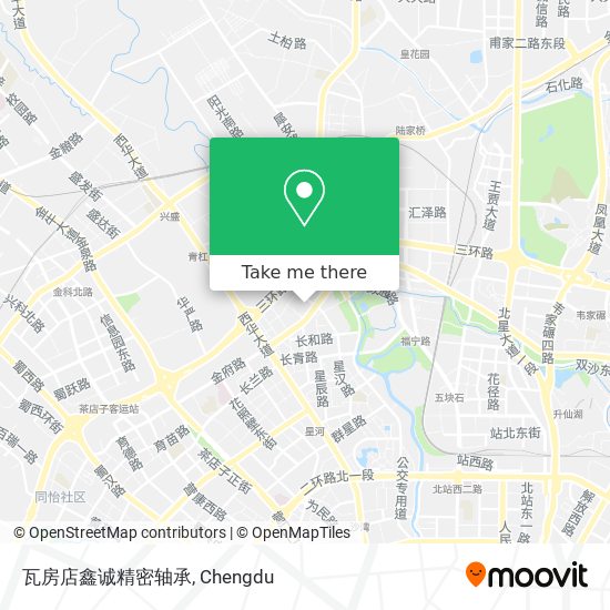 瓦房店鑫诚精密轴承 map