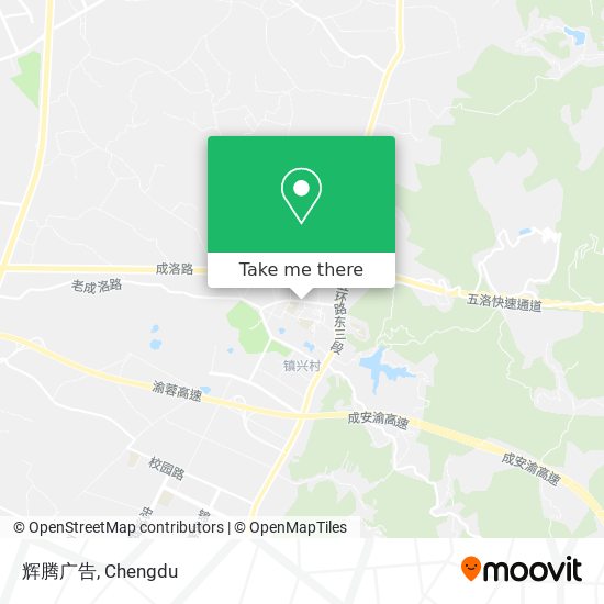 辉腾广告 map