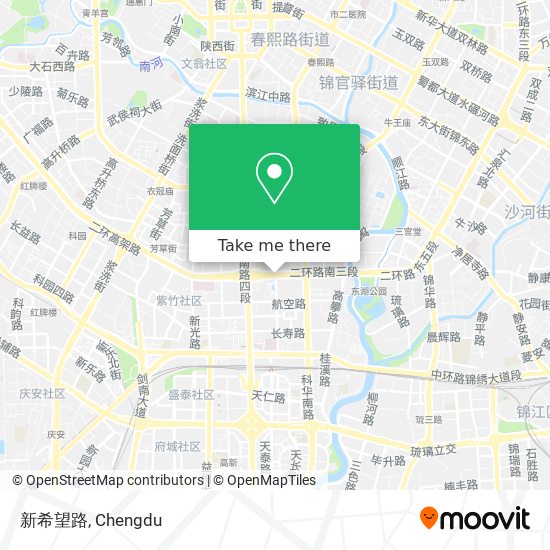 新希望路 map