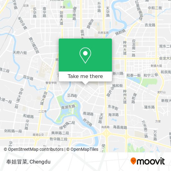 奉姐冒菜 map