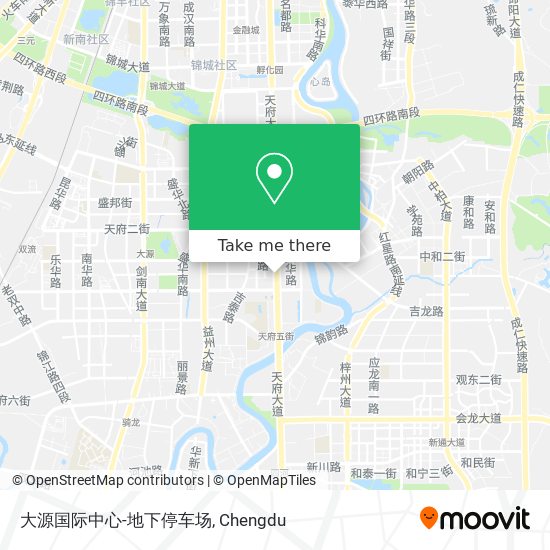 大源国际中心-地下停车场 map