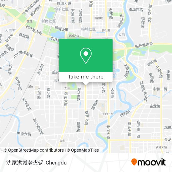沈家洪城老火锅 map