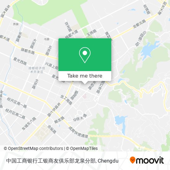 中国工商银行工银商友俱乐部龙泉分部 map