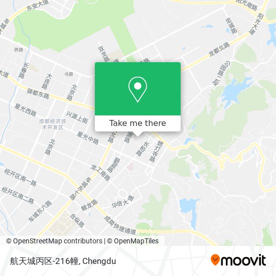 航天城丙区-216幢 map