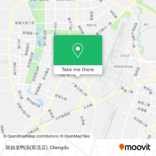陈姐老鸭汤(双流店) map