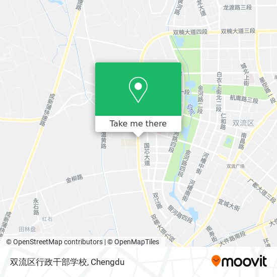 双流区行政干部学校 map