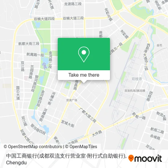 中国工商银行(成都双流支行营业室-附行式自助银行) map
