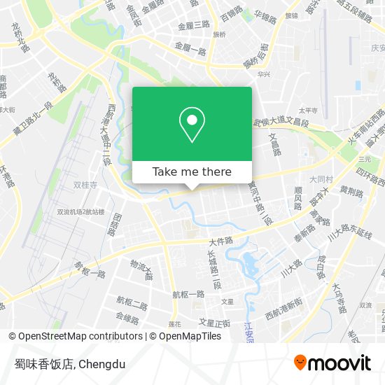 蜀味香饭店 map