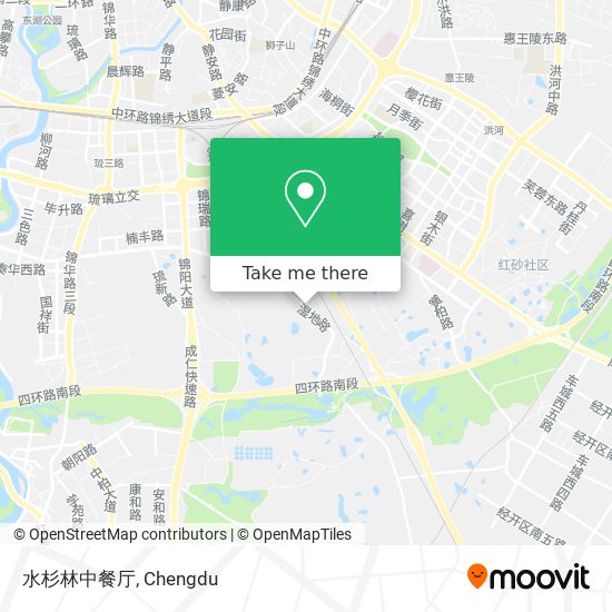 水杉林中餐厅 map