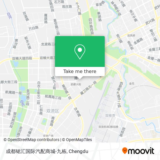 成都铭汇国际汽配商城-九栋 map
