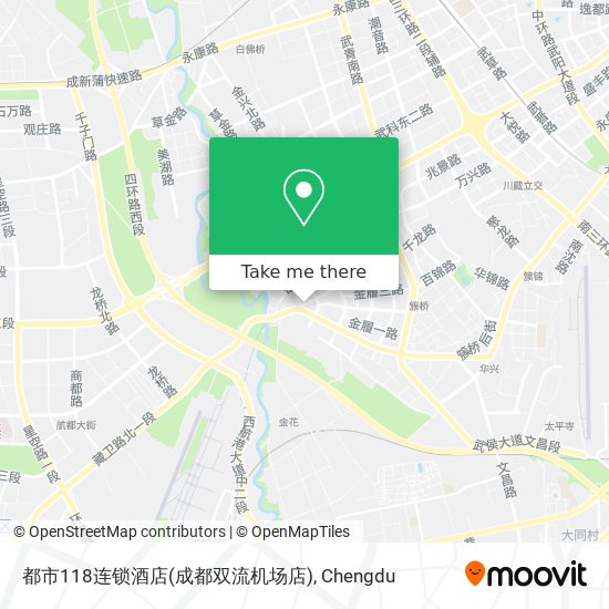 都市118连锁酒店(成都双流机场店) map