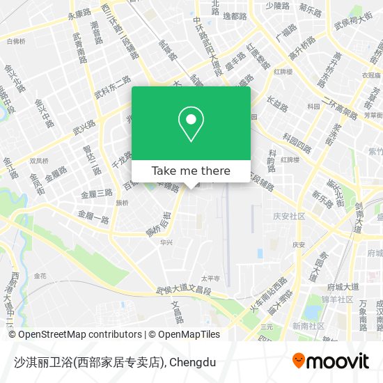 沙淇丽卫浴(西部家居专卖店) map