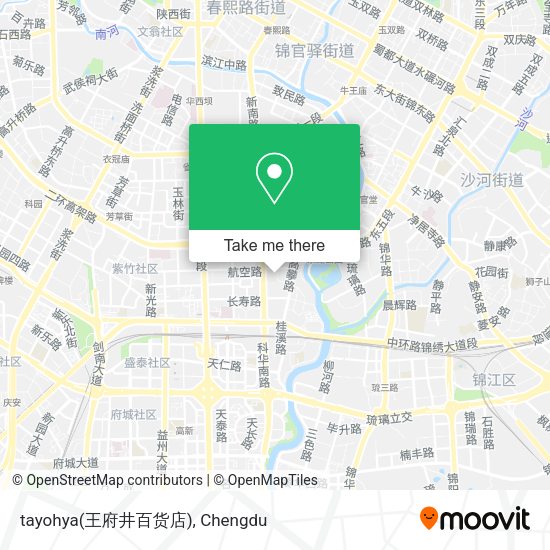 tayohya(王府井百货店) map