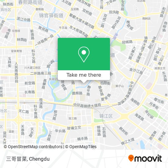 三哥冒菜 map