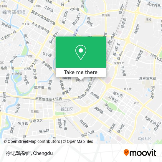 徐记鸡杂面 map