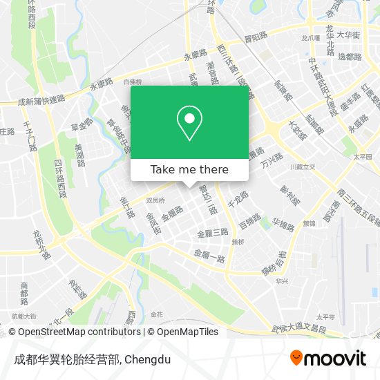 成都华翼轮胎经营部 map