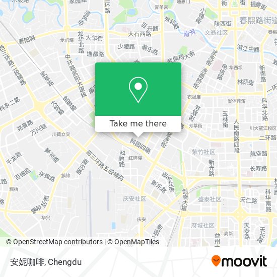 安妮咖啡 map
