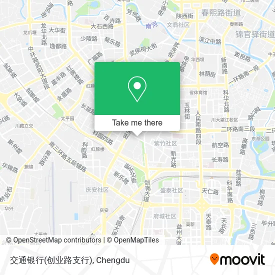交通银行(创业路支行) map