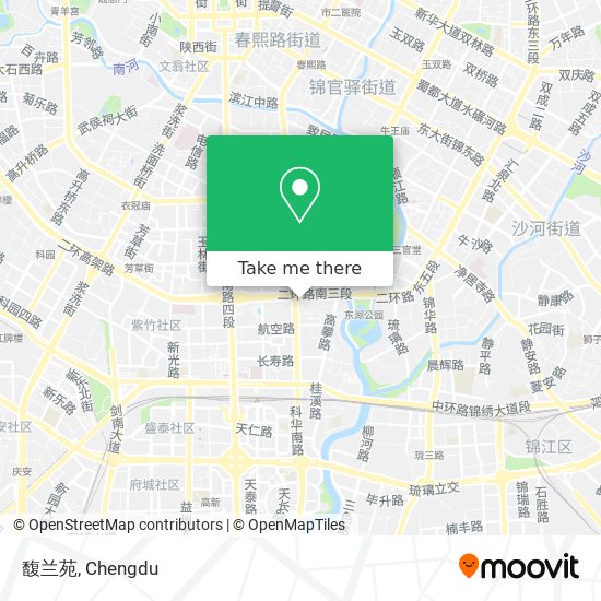 馥兰苑 map