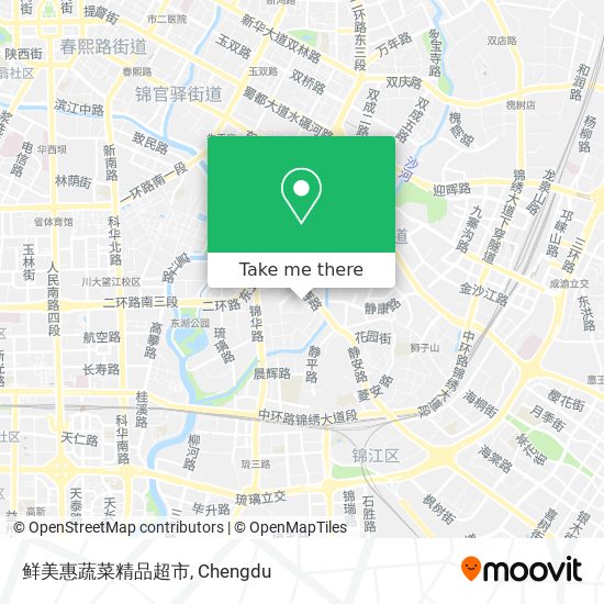 鲜美惠蔬菜精品超市 map