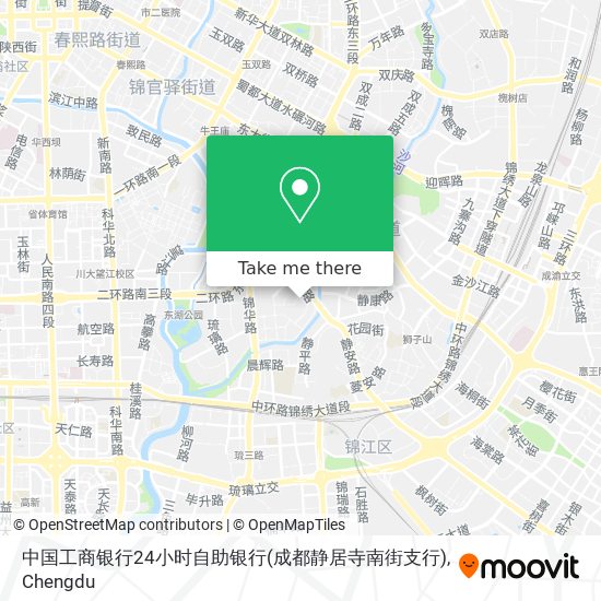 中国工商银行24小时自助银行(成都静居寺南街支行) map