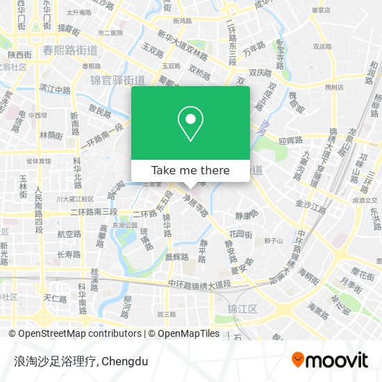 浪淘沙足浴理疗 map