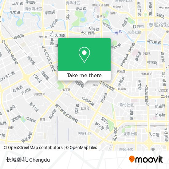 长城馨苑 map