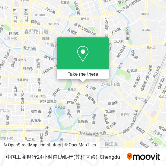 中国工商银行24小时自助银行(莲桂南路) map
