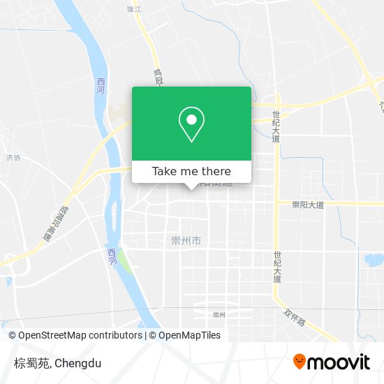 棕蜀苑 map