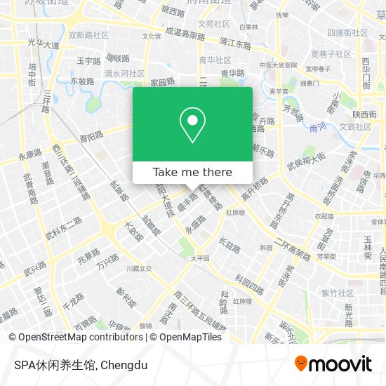 SPA休闲养生馆 map