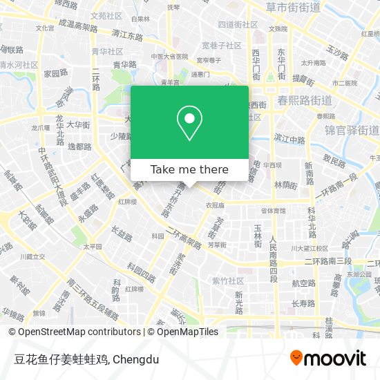 豆花鱼仔姜蛙蛙鸡 map