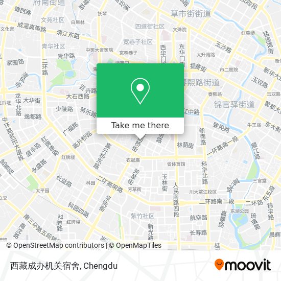 西藏成办机关宿舍 map