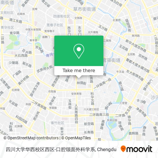 四川大学华西校区西区-口腔颌面外科学系 map