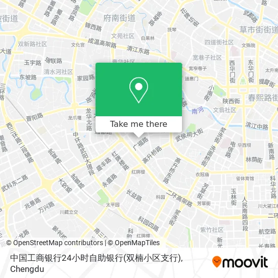 中国工商银行24小时自助银行(双楠小区支行) map