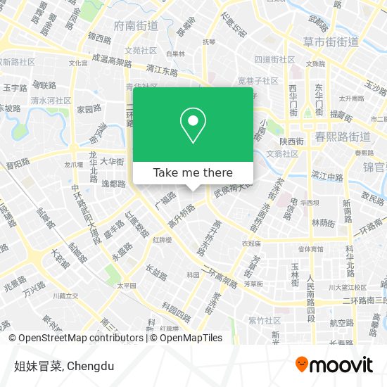 姐妹冒菜 map