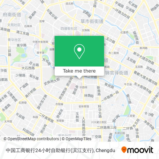 中国工商银行24小时自助银行(滨江支行) map