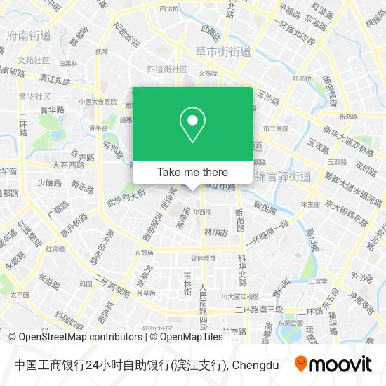 中国工商银行24小时自助银行(滨江支行) map