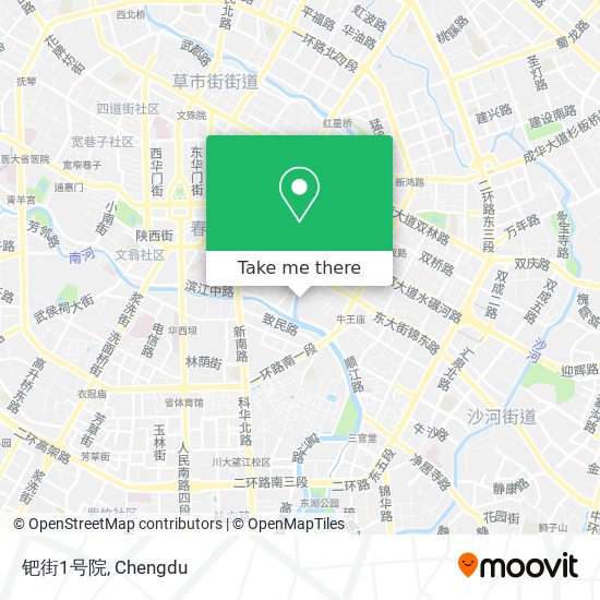 钯街1号院 map