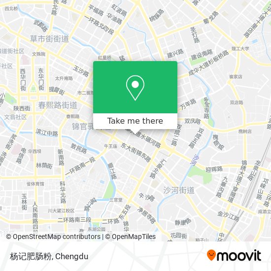 杨记肥肠粉 map