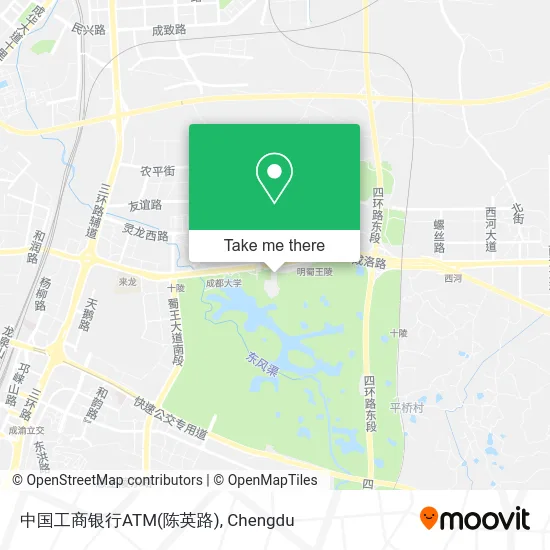 中国工商银行ATM(陈英路) map