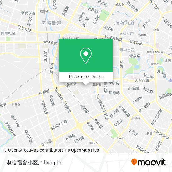 电信宿舍小区 map