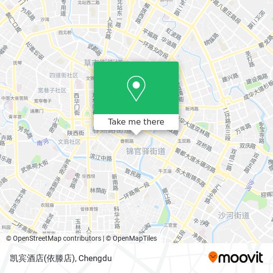 凯宾酒店(依滕店) map