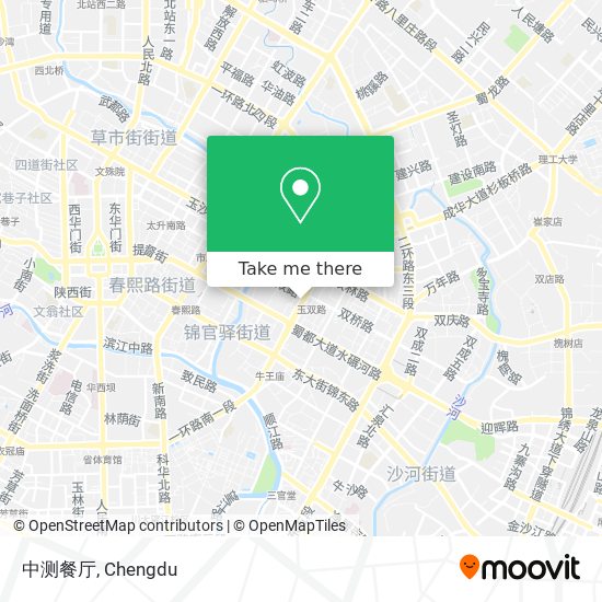 中测餐厅 map
