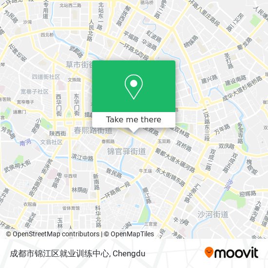 成都市锦江区就业训练中心 map