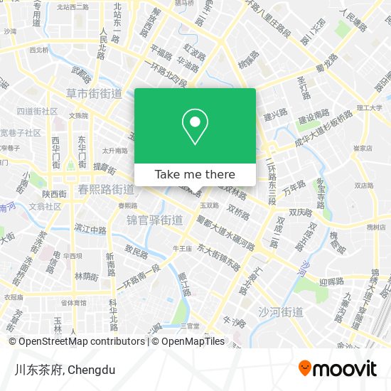川东茶府 map